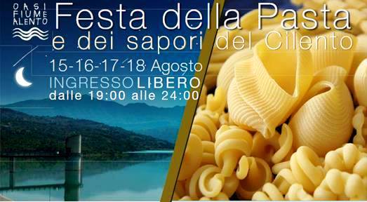 Oasi sotto le stelle e Festa della Pasta al fiume Alento di Prignano