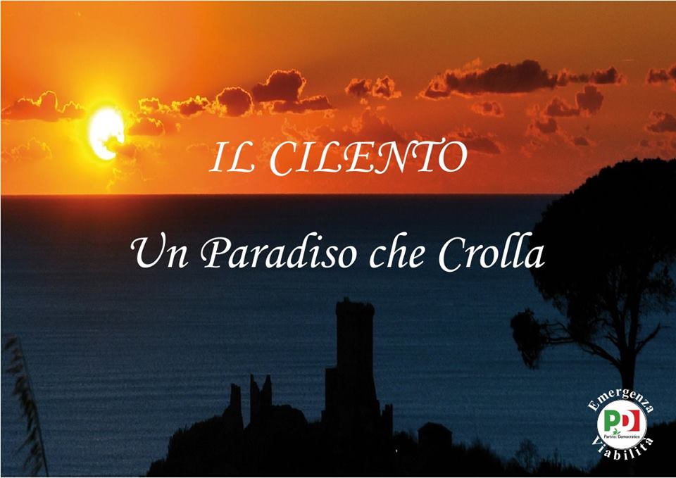 ‘Il Cilento, un paradiso che crolla’: il dossier Pd sull’emergenza viabilità