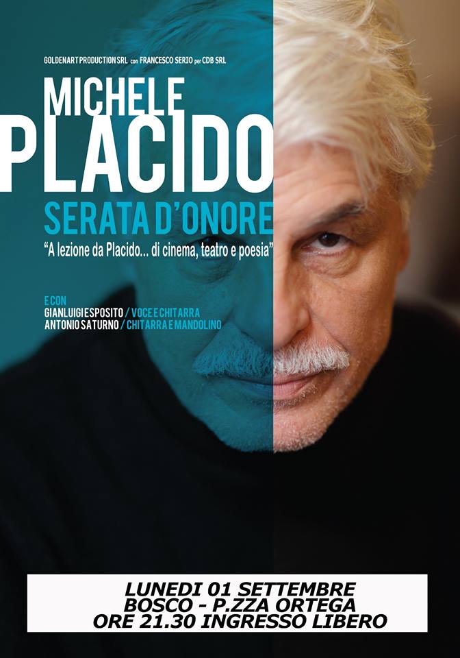 Equinozio d’Autunno: Michele Placido in ‘Serata D’Onore’ per il Premio Ortega