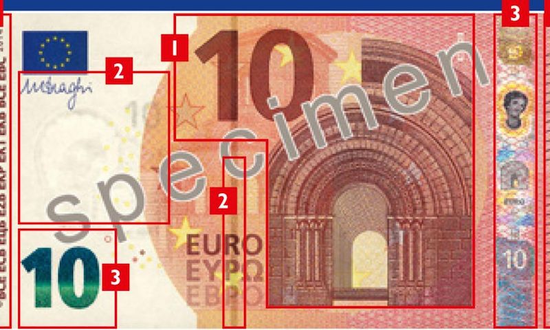 Da martedì 23 settembre arrivano le nuove banconote da 10 euro: eccole