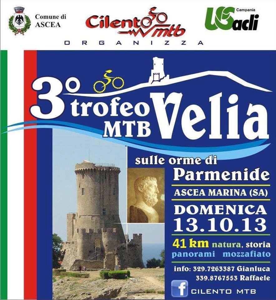 Ascea: tutto pronto per la Granfondo “Sulle orme di Parmenide”, trofeo Mtb Velia
