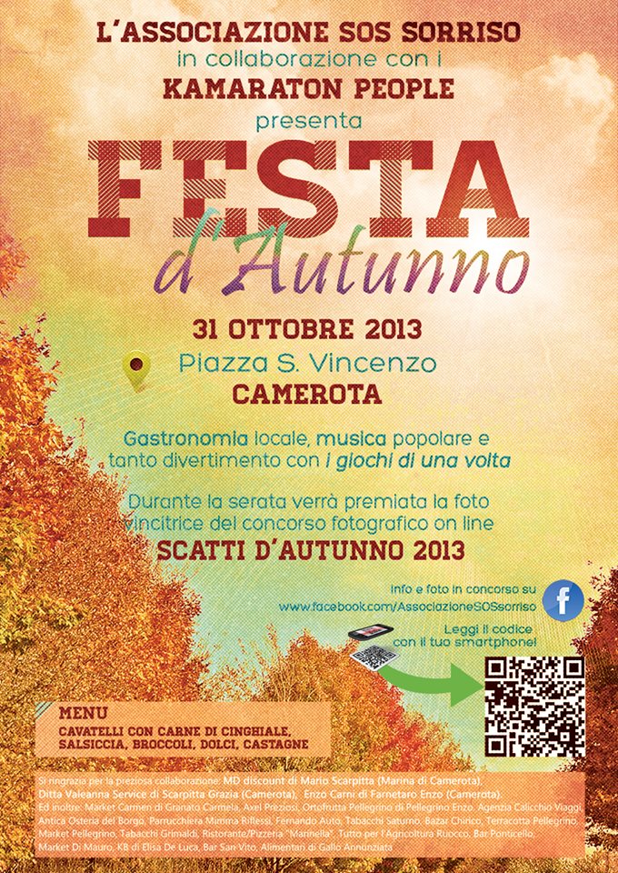 Gastronomia e musica popolare a Camerota con la «Festa d’autunno»