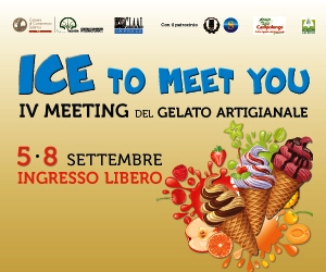 Dal 5 all’8 settembre a Salerno il IV Meeting del gelato artigianale ‘Ice to meet you’