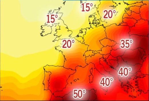 Nuova ondata di caldo, lunedì e martedì temperature infernali; gli esperti: “Attenti alle auto al sole possono raggiungere i 60°”