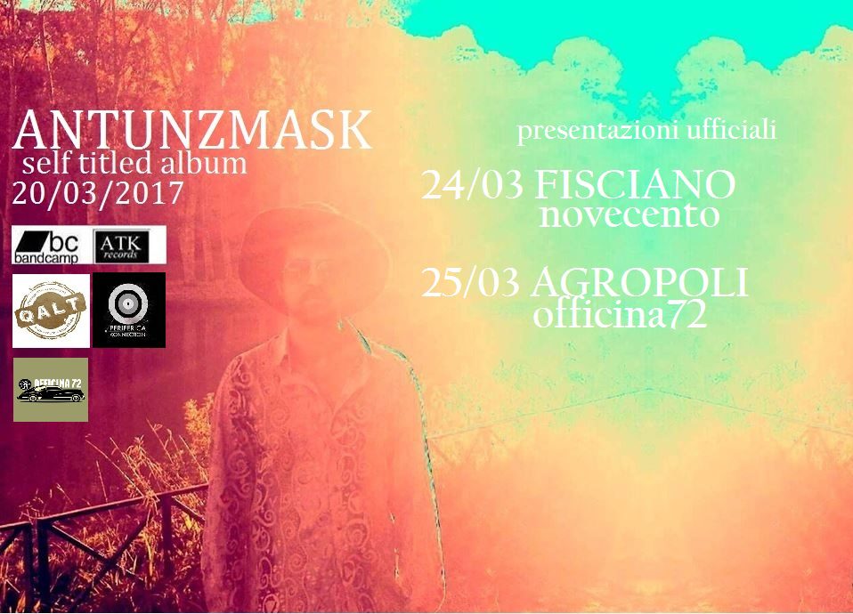 Il cantautore punk/lo-fi Antunzmask presenta il suo nuovo album omonimo ad Agropoli