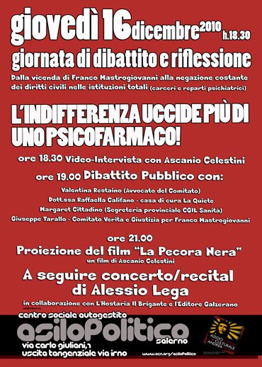 Un evento alla memoria di Franco Mastrogiovanni