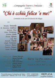 “Chi è cchiù felice ‘e me!”: il teatro di De Filippo a Vallo della Lucania