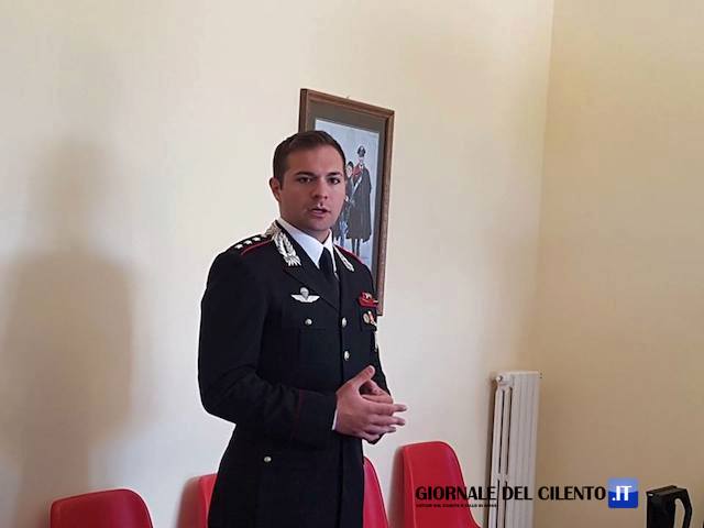 Sala Consilina, promosso capitano il comandante dei carabinieri più giovane d’Italia