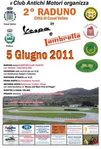 2° raduno “Vespa & Lambretta – Città di Casal Velino”