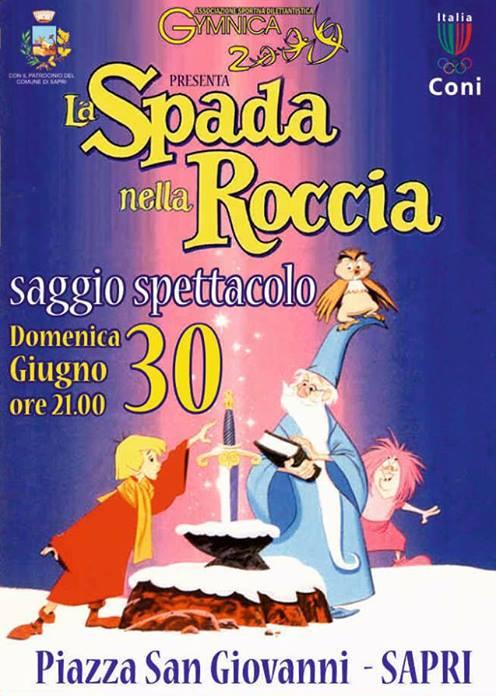 Re Artù e Mago Merlino rivivono a Sapri: l’A.S.D. Gymnica 2000 presenta “La spada nella roccia”