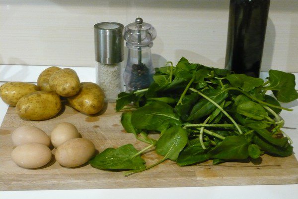 Spinaci e patate? Facciamone una frittata