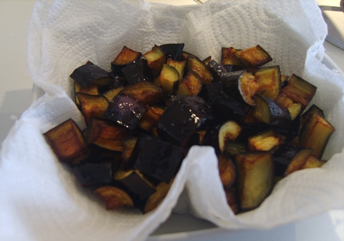 Pasta con melanzane al profumo di menta