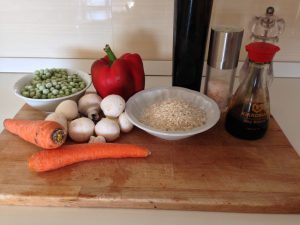 Riso con verdure, un piatto quasi orientale dai tanti colori e sapori