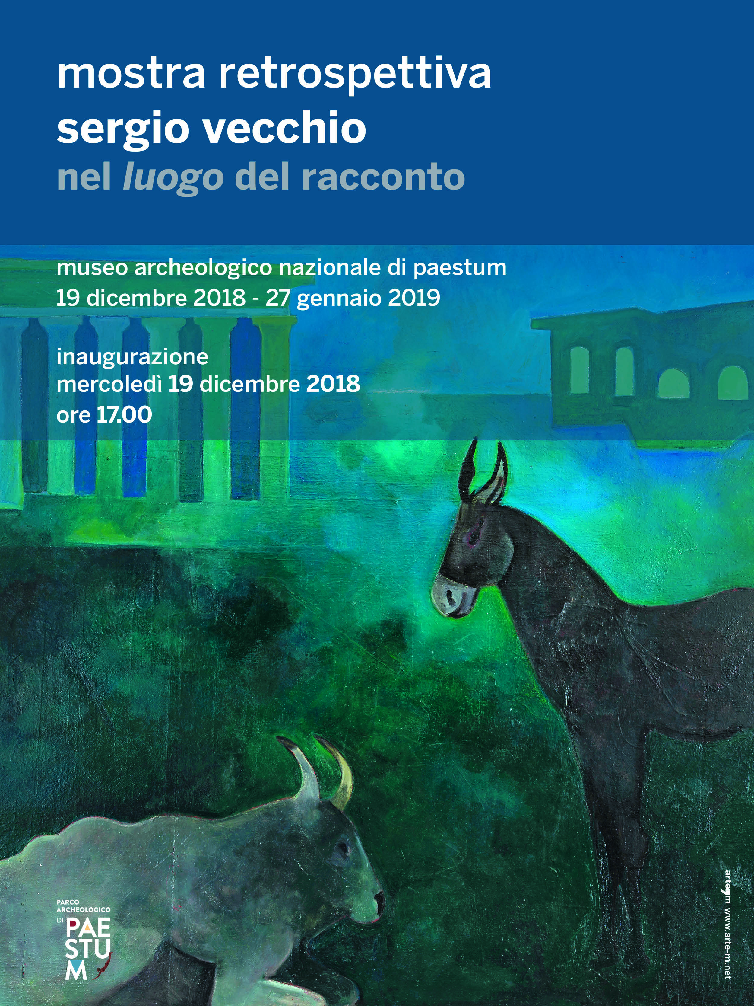 Il mito di Paestum rivive con una mostra dell’artista Sergio Vecchio