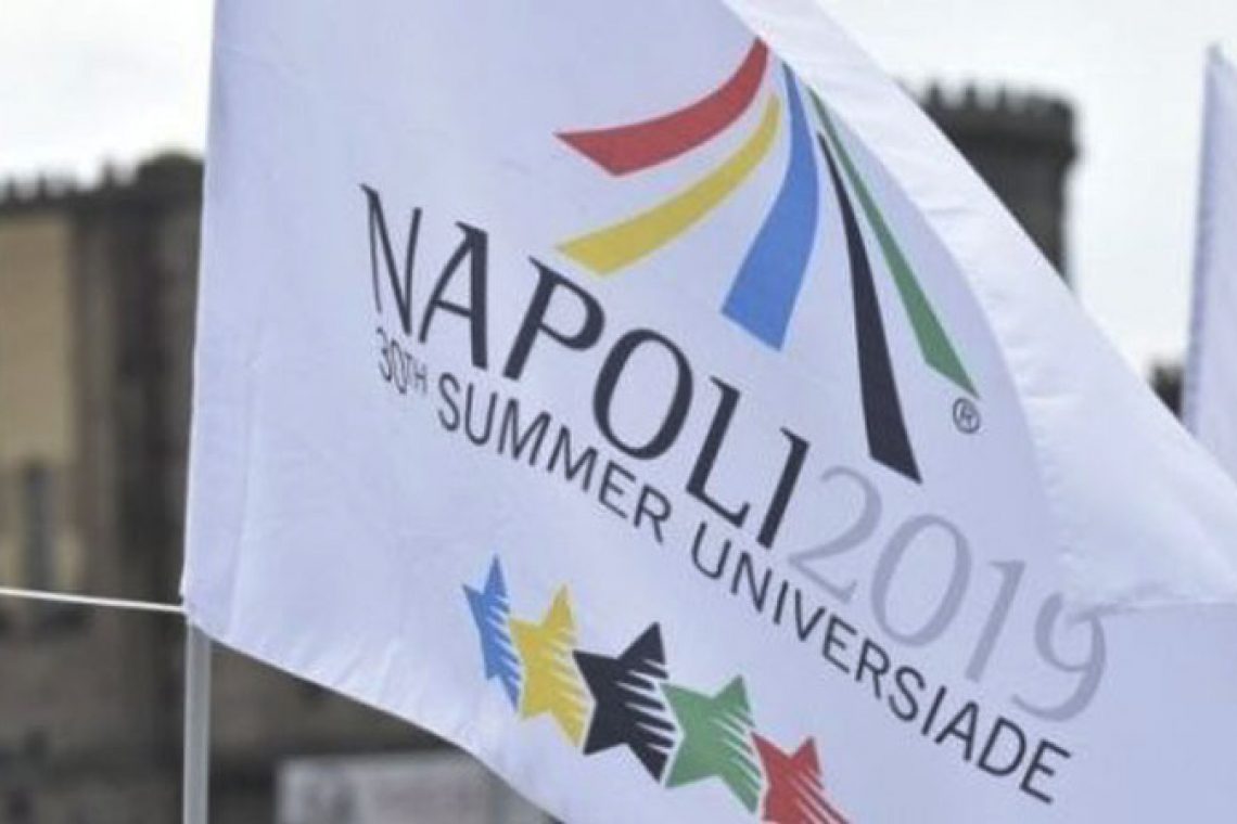 Vallo della Lucania, Gelbison con maglia celebrativa Universiadi