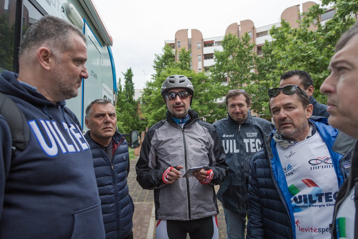Vicesindaco comune Cilento in sella contro morti su lavoro, ecco l’altro Giro d’Italia