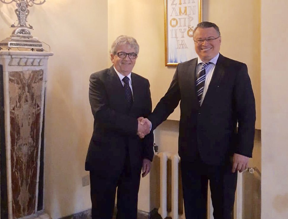 Sindaco Celle Bulgheria incontra a Roma il neo ambasciatore di Bulgaria