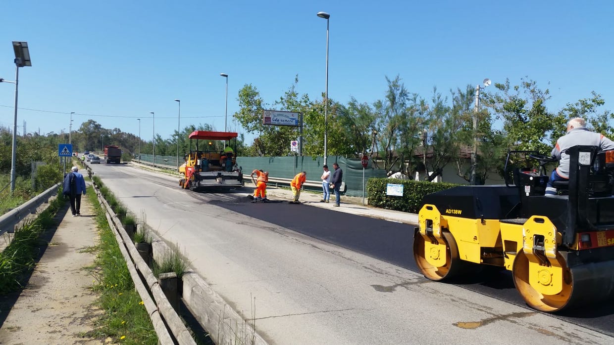 La Provincia asfalta le strade del Cilento | FOTO