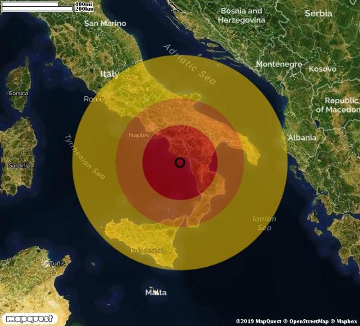 Leggera scossa di terremoto a largo di Camerota