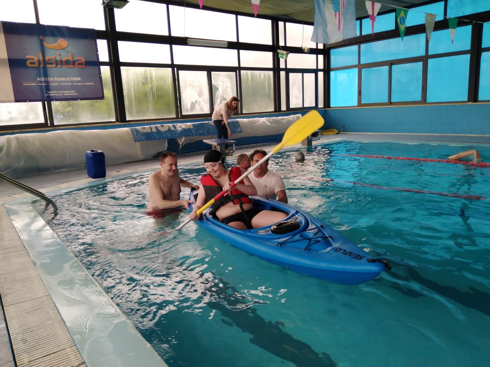 In Cilento lezioni di kayak per ragazzi disturbo spettro autistico