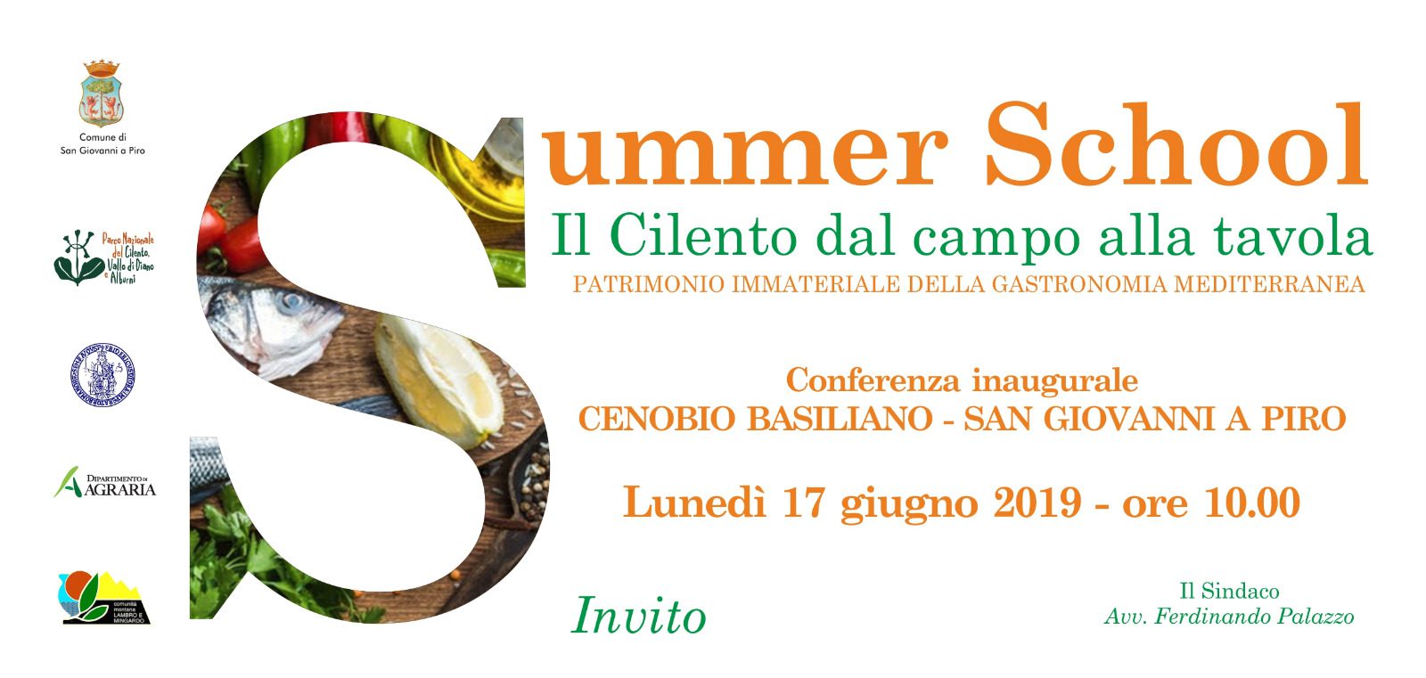 Parte ‘Summer school’: il Cilento dal campo alla tavola