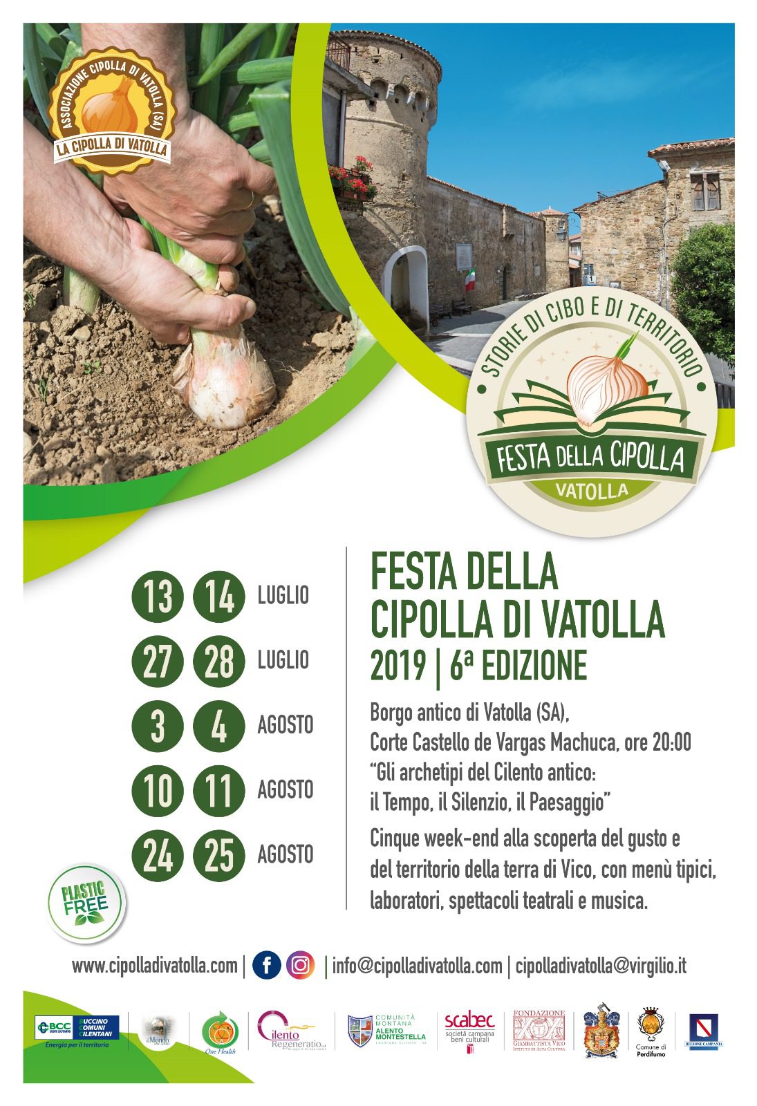 Dal 13 luglio torna la festa della cipolla di Vatolla