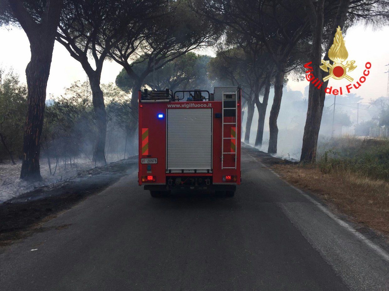 Extracomunitario appicca incendio e fugge: ricerche nel Cilento