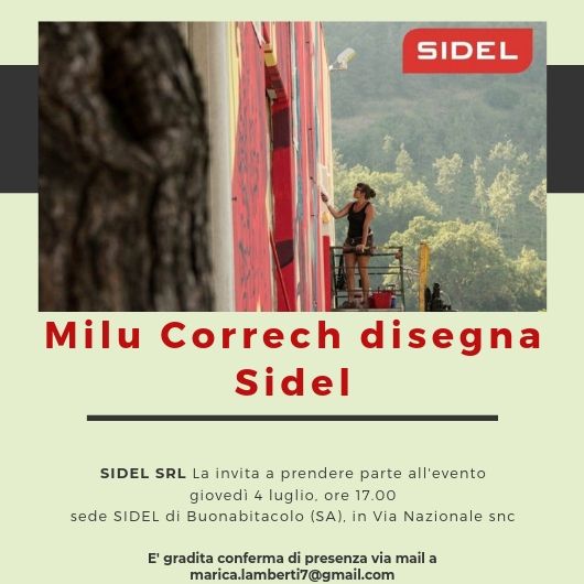 Milu Correch disegna Sidel: «Costruiamo armonia con la natura»