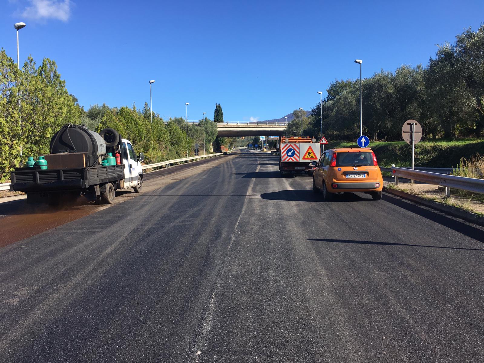 Lavori Cilentana, chiusi alcuni svincoli