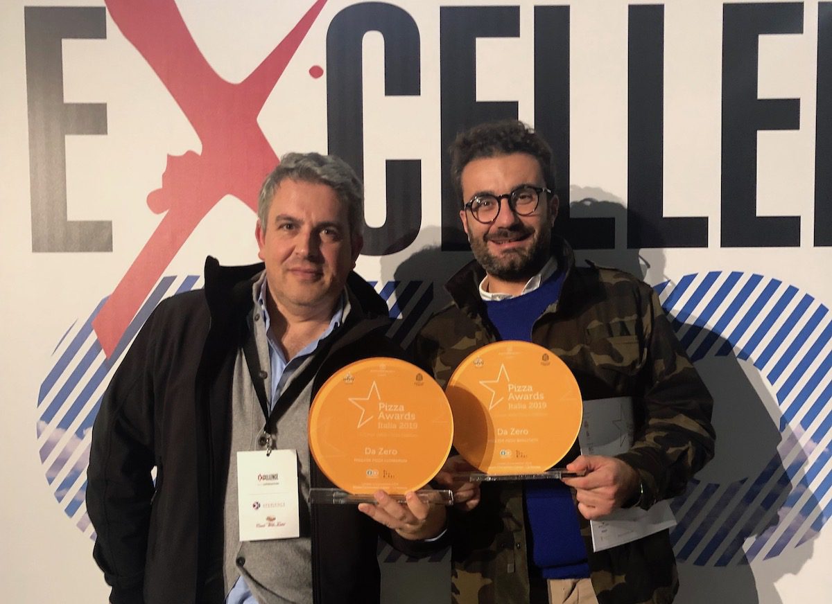 Pizza Awards Italia 2019: DaZero è la migliore pizzeria della Lombardia e della Basilicata