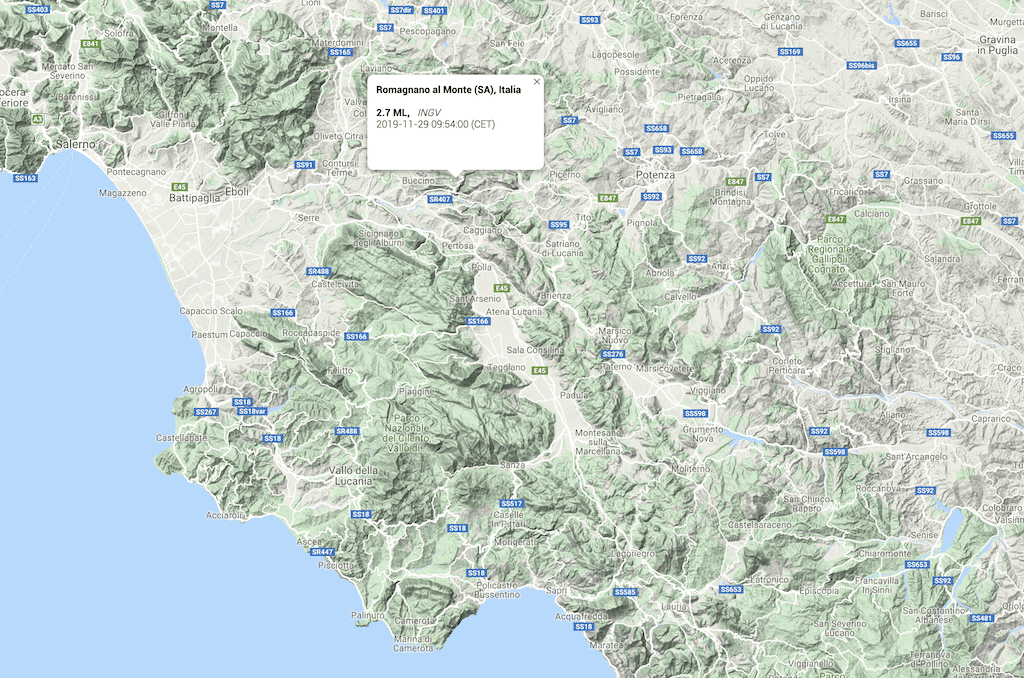 Trema la provincia di Salerno: ennesima scossa