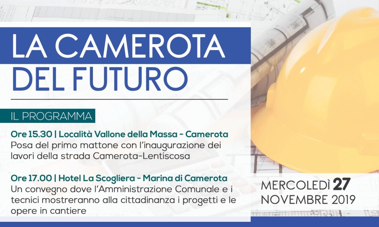 La Camerota del futuro: opere e progetti in un convegno con l’on. Luca Cascone