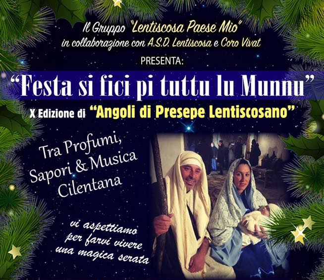 Lentiscosa, la magia del presepe alla X edizione di ‘Festa si fici pi tuttu lu munnu’