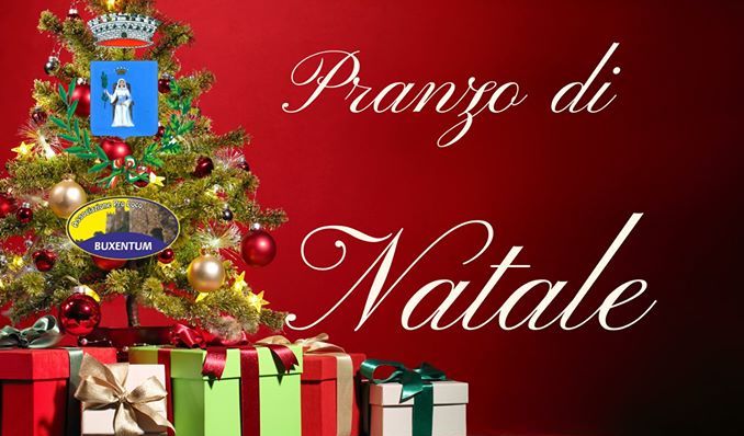 Santa Marina, amministrazione a tavola con gli anziani per pranzo Natale