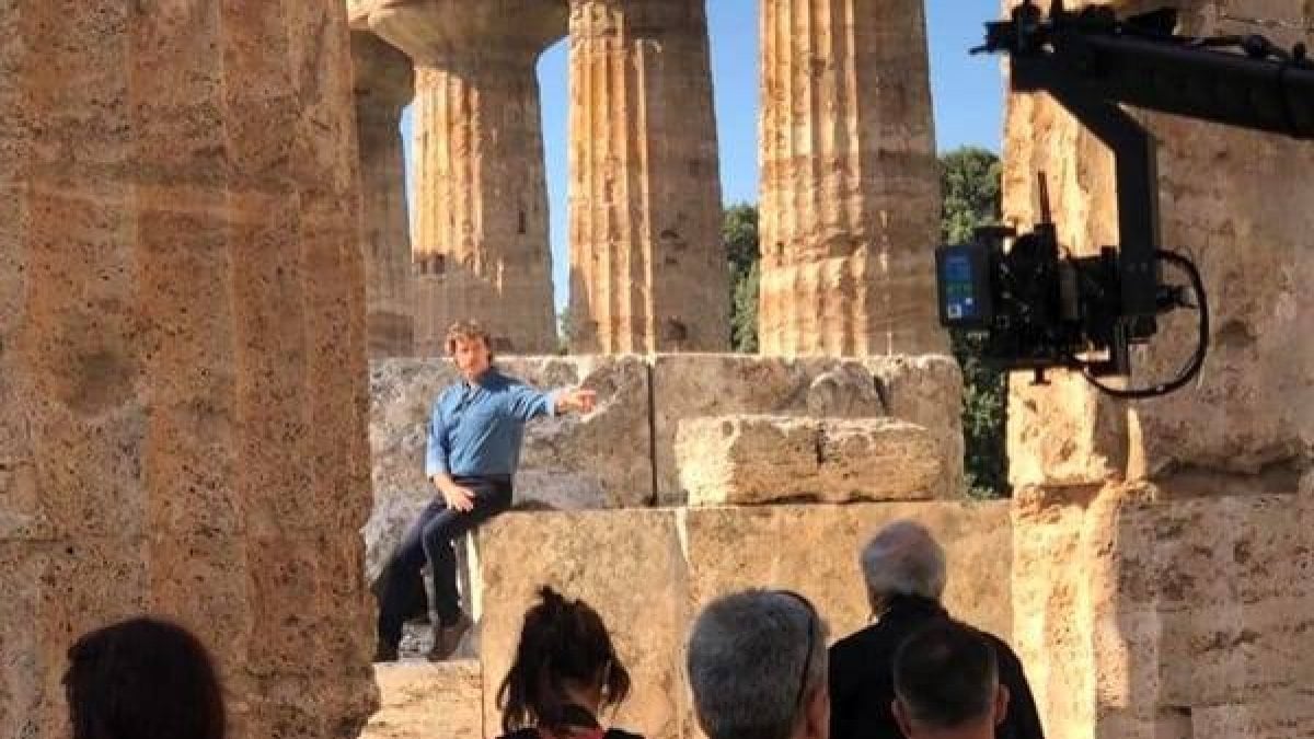 Paestum protagonista seconda puntata ‘Meraviglie’ di Alberto Angela