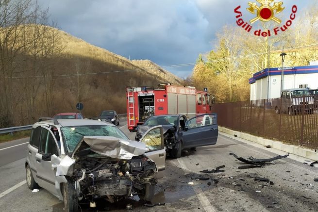 Incidente stradale a Rieti, muore donna originaria di Roscigno con il marito