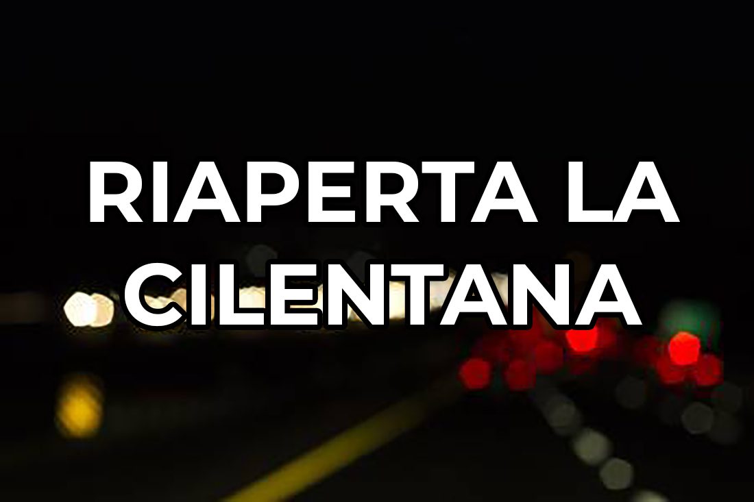 Riaperta la Cilentana: messa in sicurezza la galleria