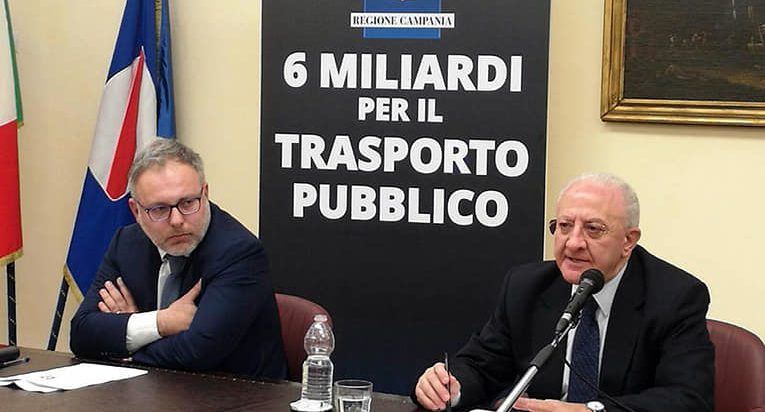 Trasporti: De Luca: «Serve azienda unica regionale»