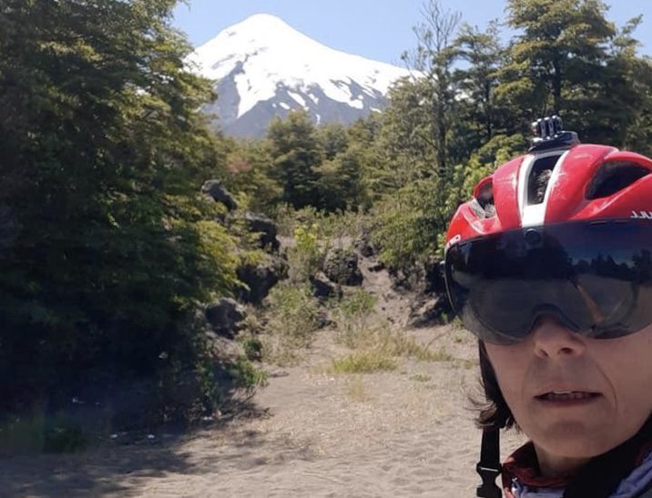 Ridolfi, la Cilentana in bici sotto le foglie giganti della Patagonia
