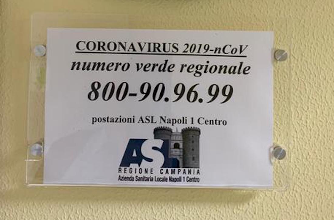 Coronavirus: numero verde Regione Campania per chiedere informazioni