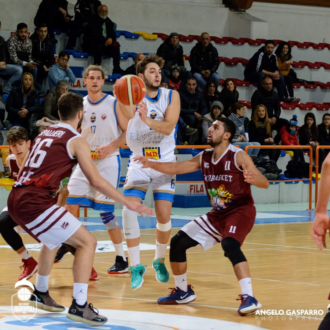 La New Basket Agropoli batte Cercola e torna in testa alla classifica