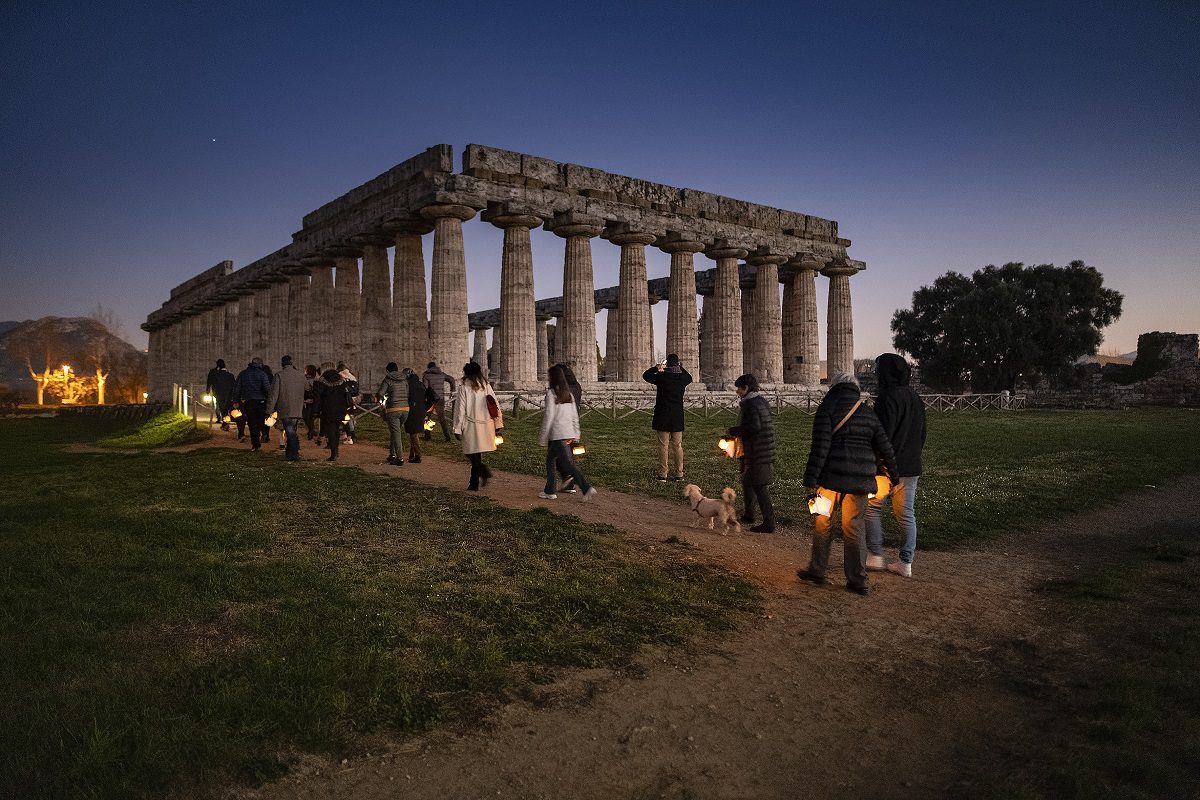 Aperitivi museo Paestum.: proventi per progetti ragazzi autistici