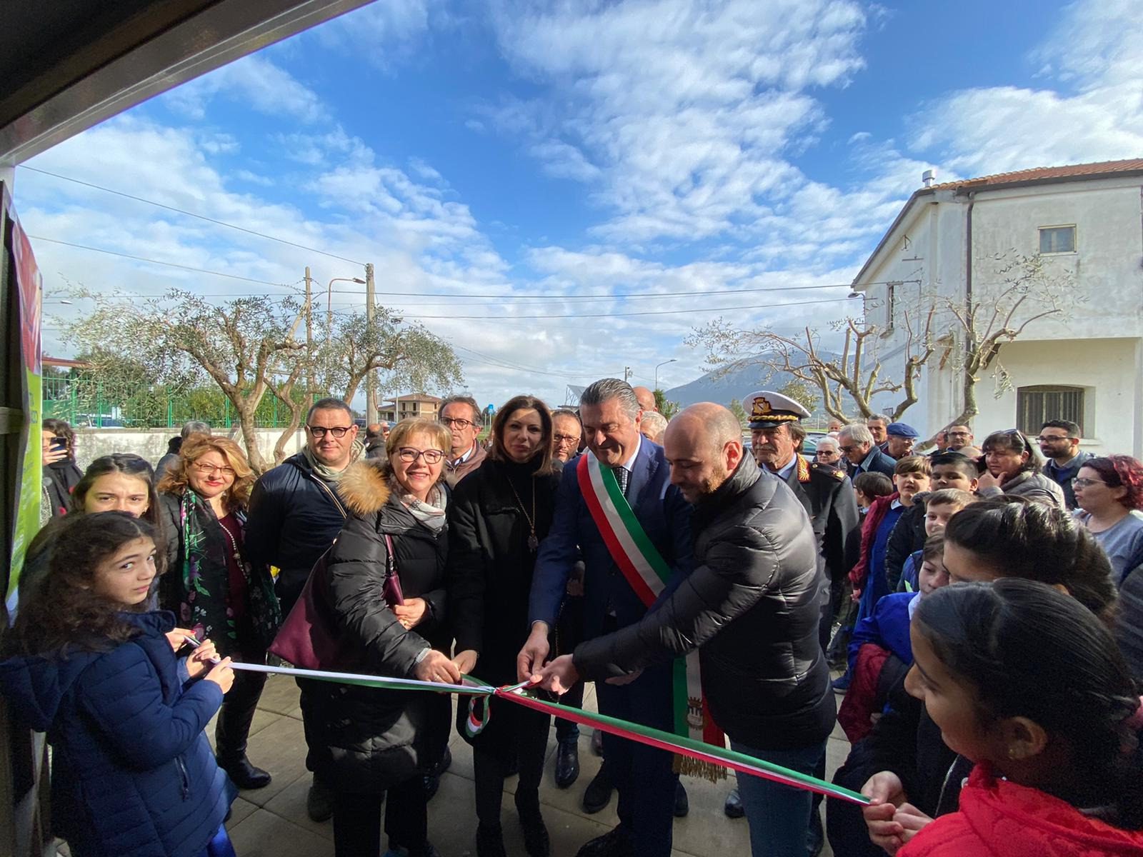 Inaugurata palestra della scuola di Spinazzo, Alfieri: «Restituiamo spazio ai ragazzi»