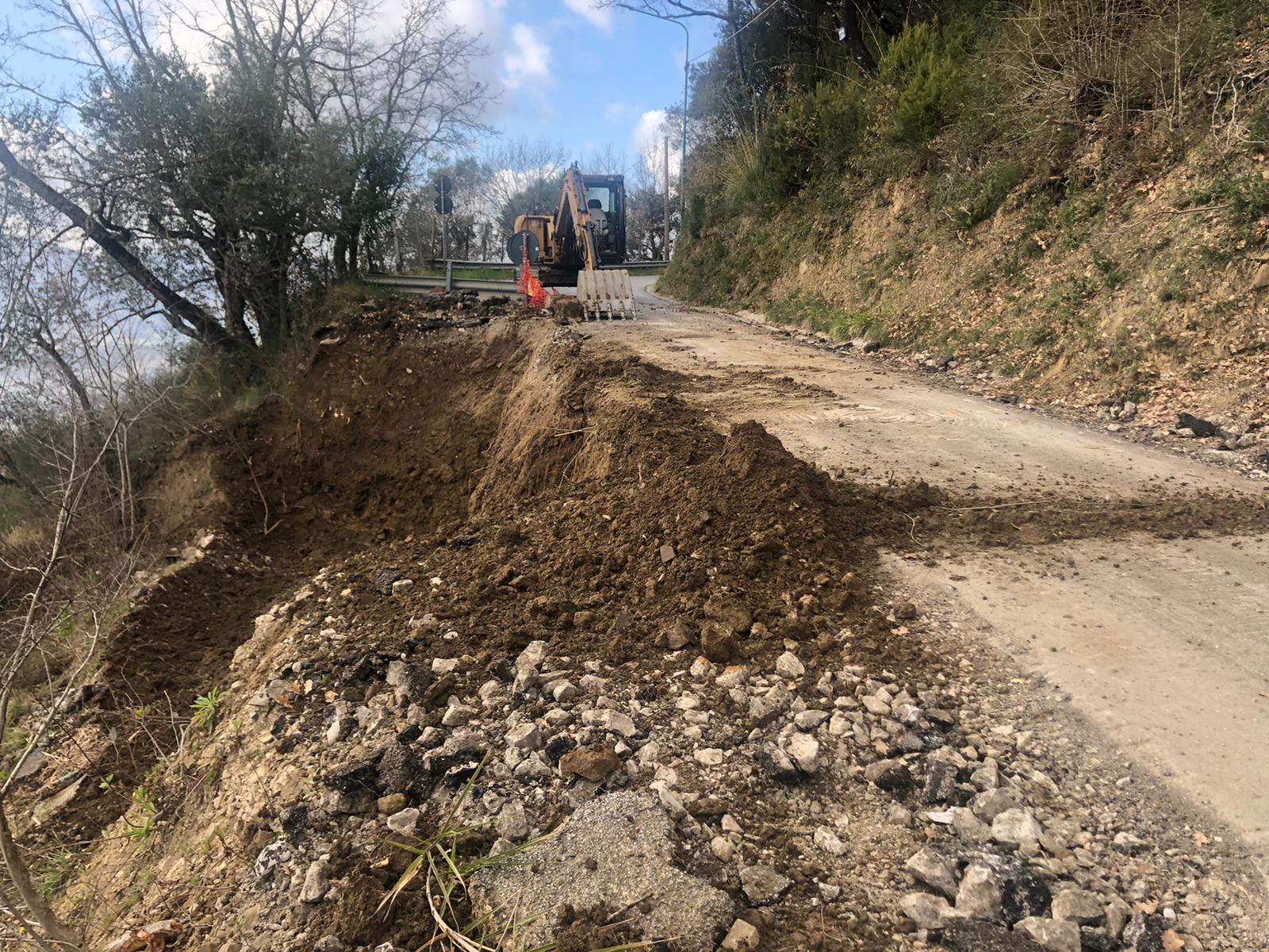 Cicerale, al via lavori urgenti di messa in sicurezza provinciale 83