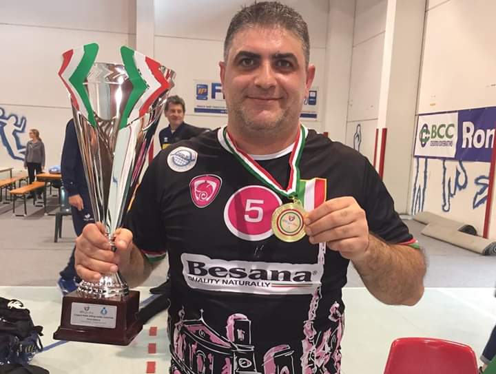 Sergio Ignoto, l’incidente e la seconda vita da campione nazionale di sitting volley