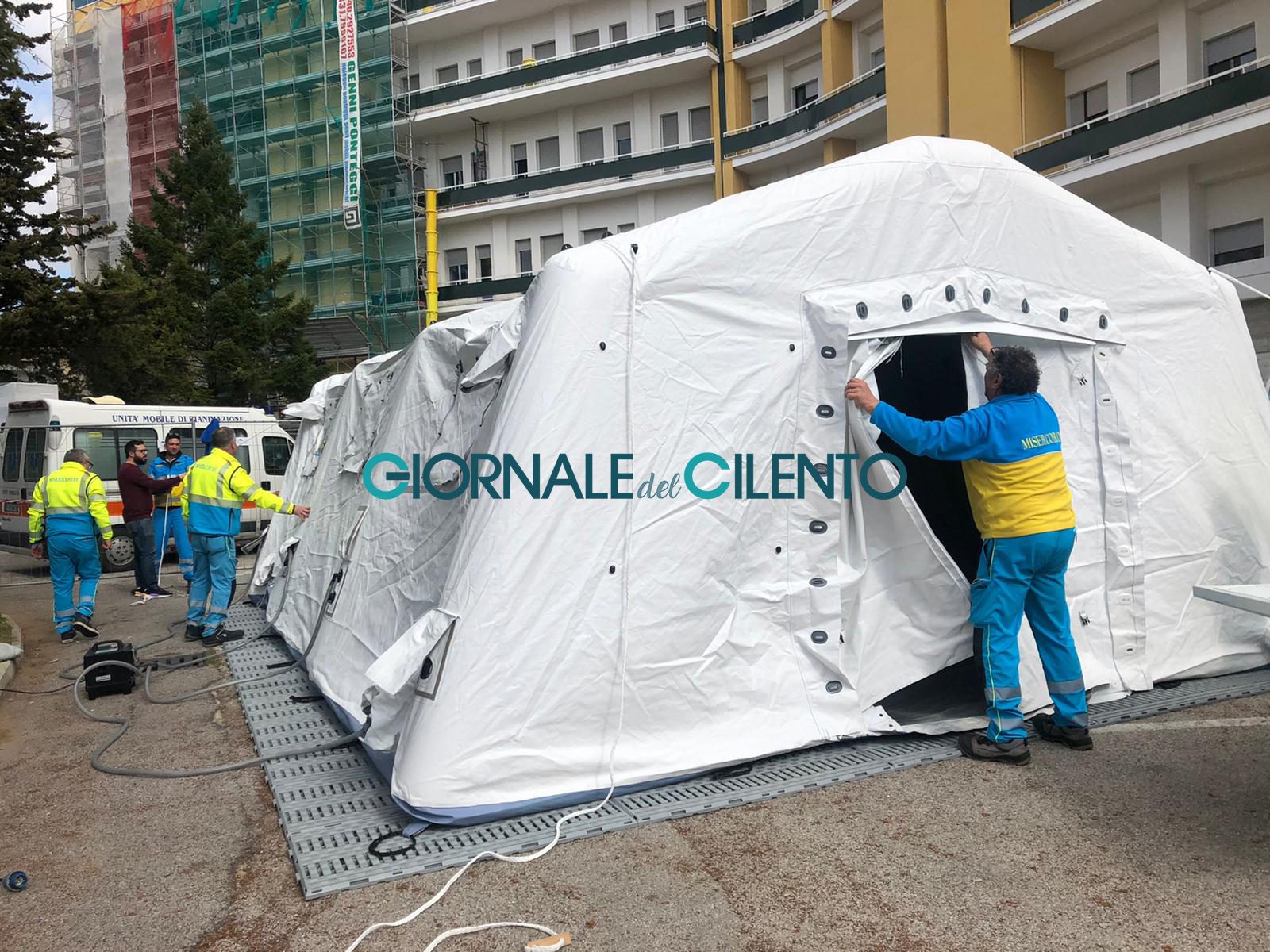 Coronavirus, ospedale Vallo della Lucania: infermiera positiva