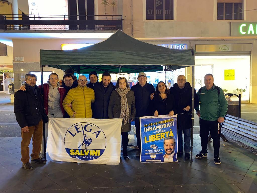 Agropoli, nuovi tesserati alla Lega in due giorni di gazebo