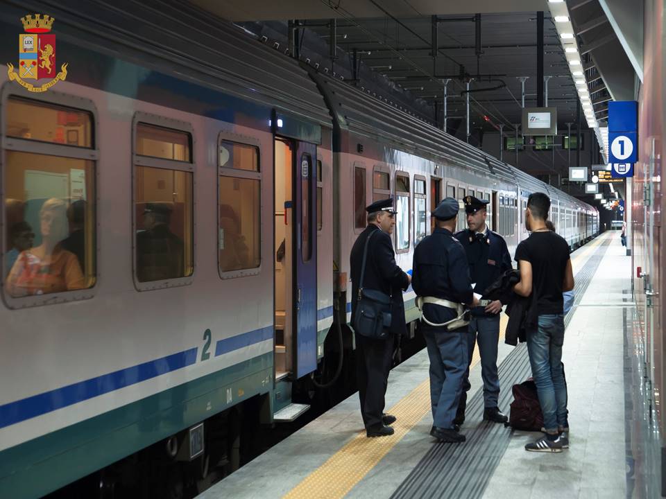 Coronavirus, controlli su treni partiti da nord e diretti a Salerno