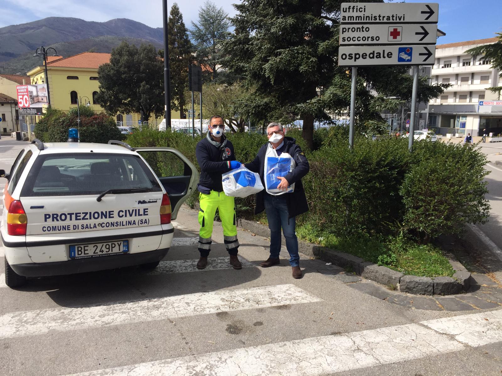 Il Rotary Vallo di Diano dona tute monouso al Pronto soccorso di Polla