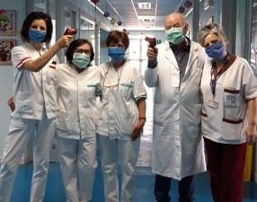 Coronavirus, associazione Ursentum dona termometri infrarossi all’ospedale di Polla
